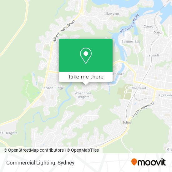 Commercial Lighting map