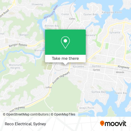 Reco Electrical map