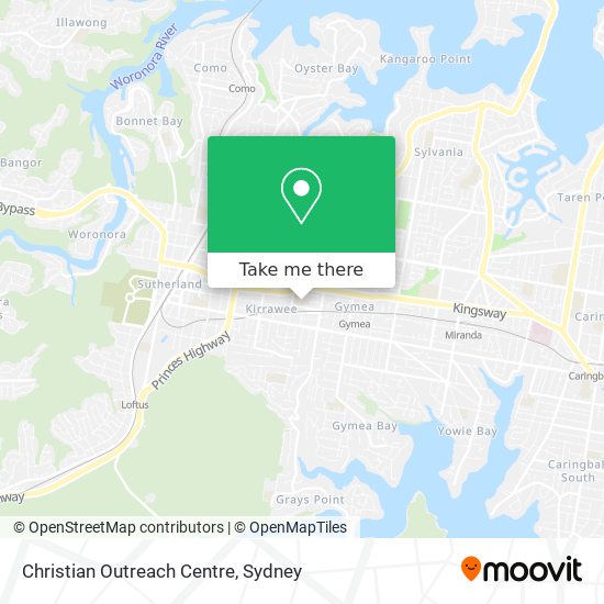 Christian Outreach Centre map