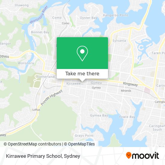 Mapa Kirrawee Primary School