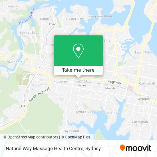 Natural Way Massage Health Centre map