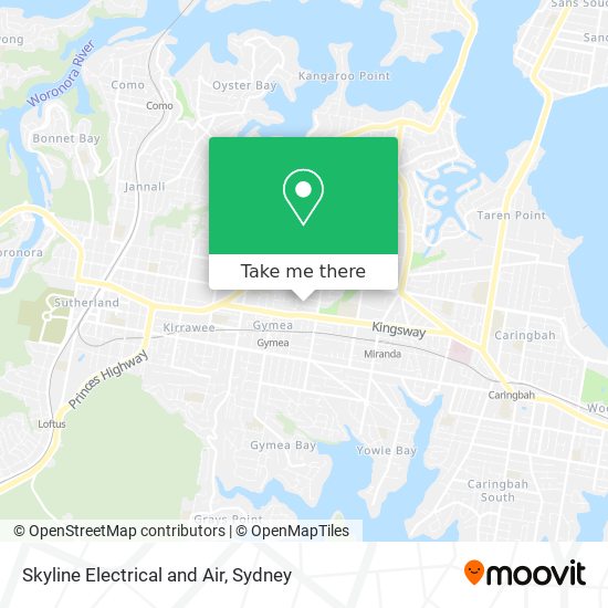 Mapa Skyline Electrical and Air