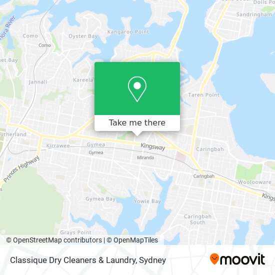 Classique Dry Cleaners & Laundry map