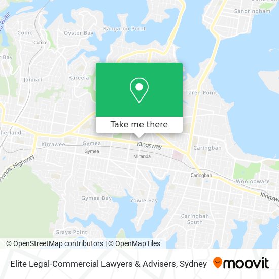 Elite Legal-Commercial Lawyers & Advisers map
