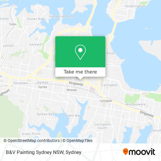 Mapa B&V Painting Sydney NSW