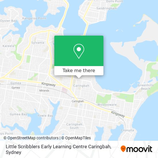 Mapa Little Scribblers Early Learning Centre Caringbah
