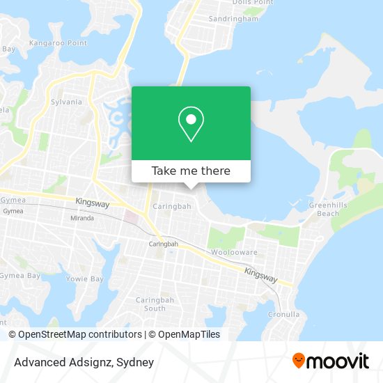 Advanced Adsignz map