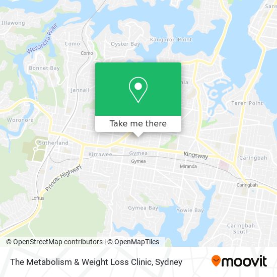 Mapa The Metabolism & Weight Loss Clinic