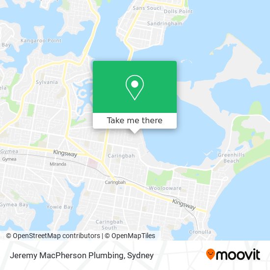 Mapa Jeremy MacPherson Plumbing