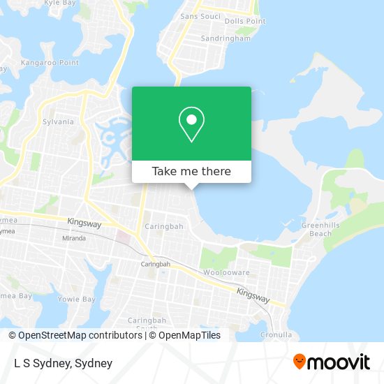 L S Sydney map