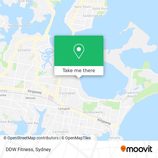 DDW Fitness map
