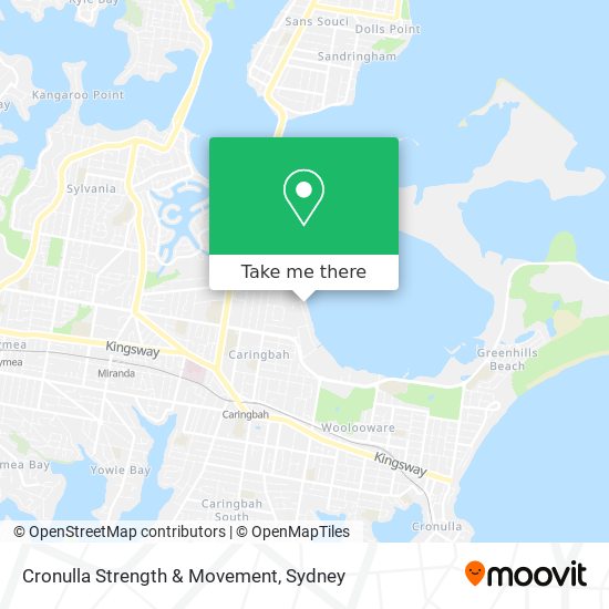 Cronulla Strength & Movement map