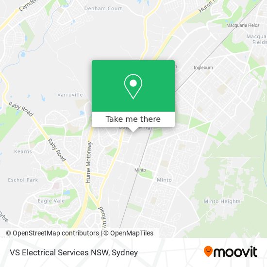 Mapa VS Electrical Services NSW