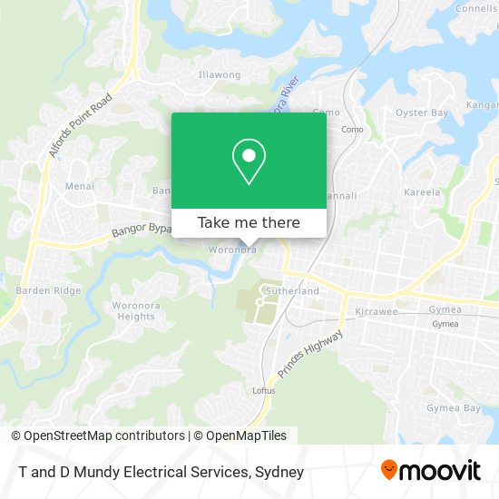 Mapa T and D Mundy Electrical Services