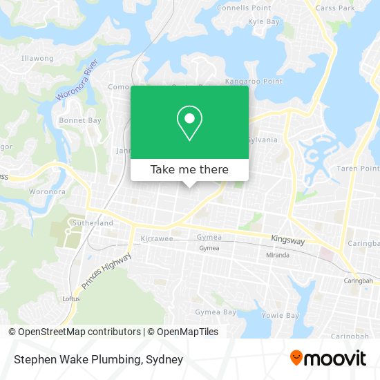 Stephen Wake Plumbing map