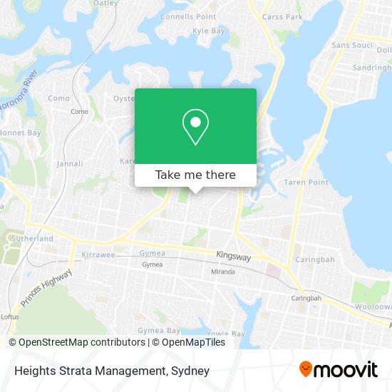 Heights Strata Management map