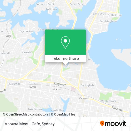 Vhouse Meet - Cafe map