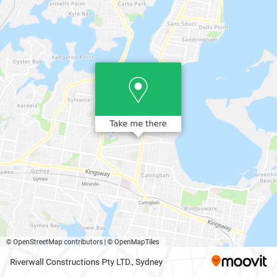 Riverwall Constructions Pty LTD. map