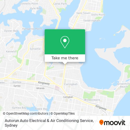 Autorun Auto Electrical & Air Conditioning Service map