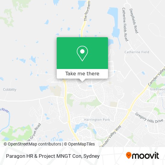 Paragon HR & Project MNGT Con map