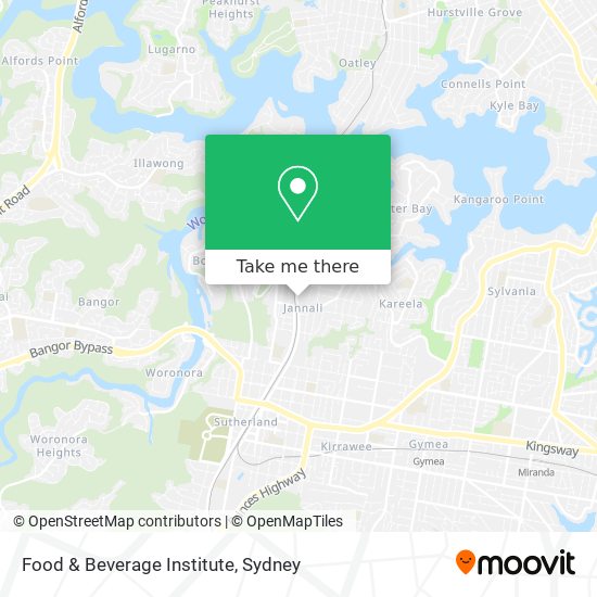 Food & Beverage Institute map