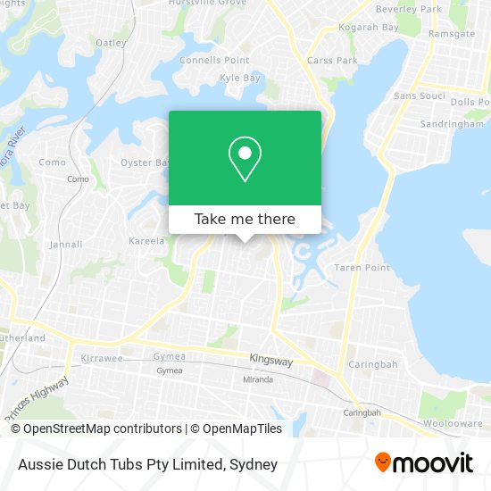 Aussie Dutch Tubs Pty Limited map