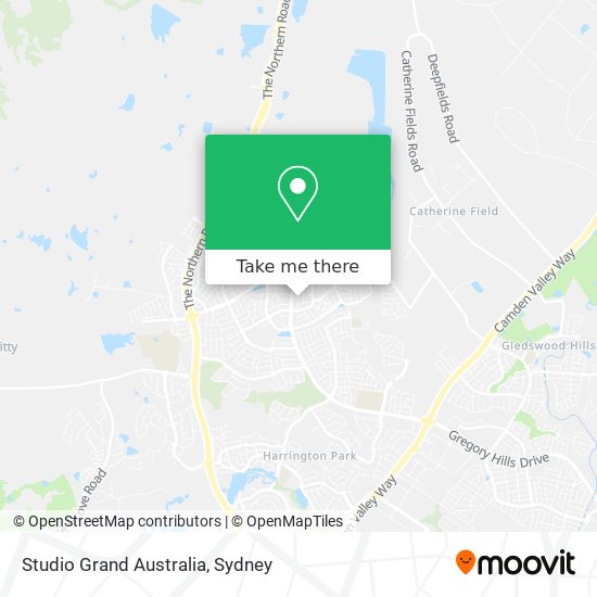 Studio Grand Australia map