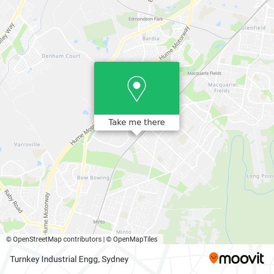 Turnkey Industrial Engg map