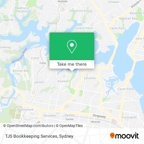 TJS Bookkeeping Services map