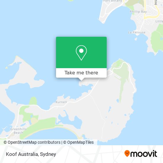 Koof Australia map