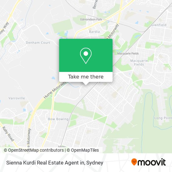 Sienna Kurdi Real Estate Agent in map