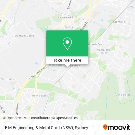 F M Engineering & Metal Craft (NSW) map