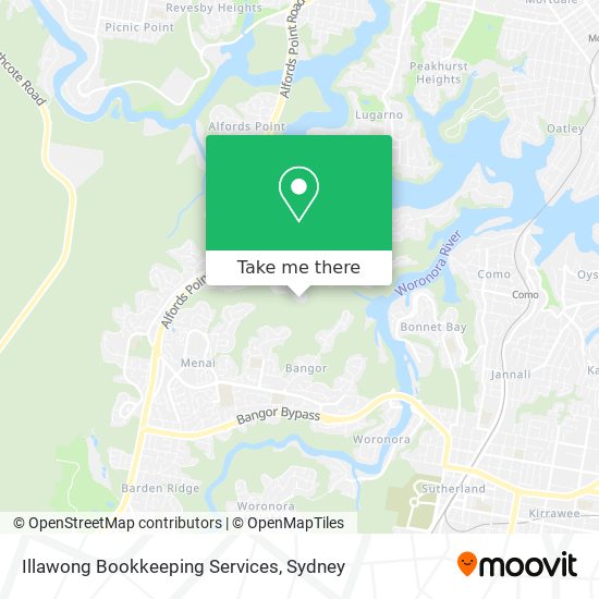 Illawong Bookkeeping Services map