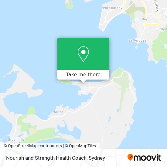 Nourish and Strength Health Coach map