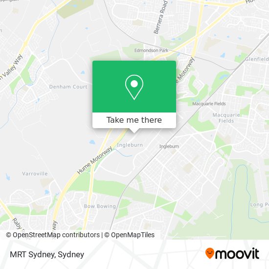 MRT Sydney map