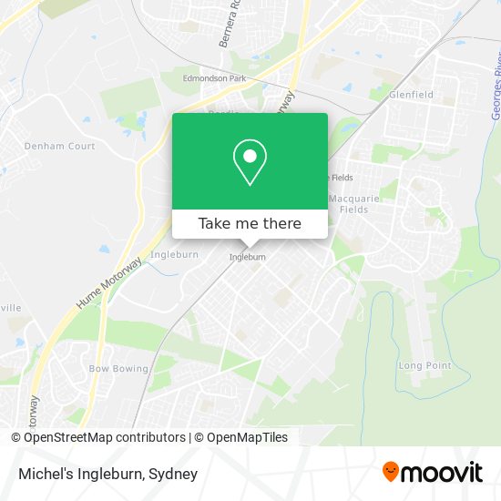 Mapa Michel's Ingleburn