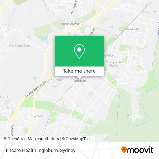 Fitcare Health Ingleburn map