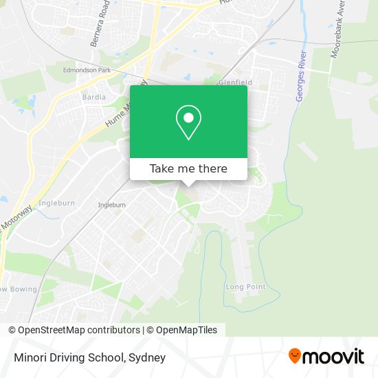 Minori Driving School map