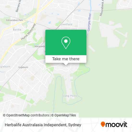 Herbalife Australasia Independent map