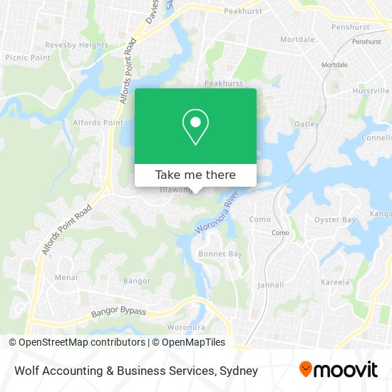 Mapa Wolf Accounting & Business Services