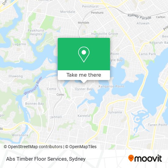 Abs Timber Floor Services map
