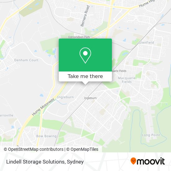 Lindell Storage Solutions map