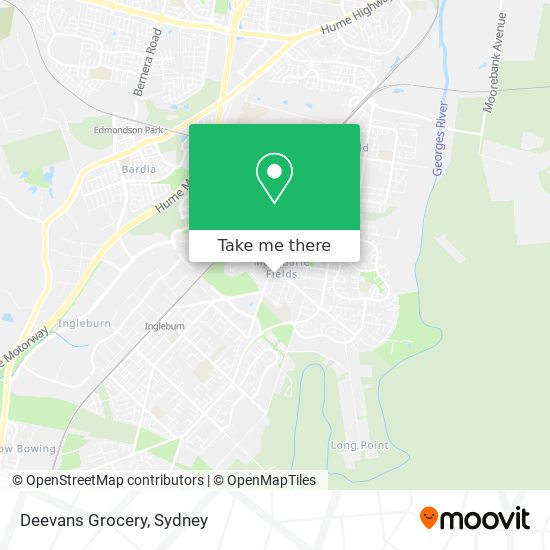 Deevans Grocery map