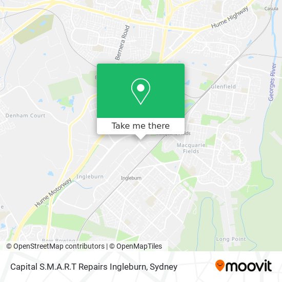 Capital S.M.A.R.T Repairs Ingleburn map