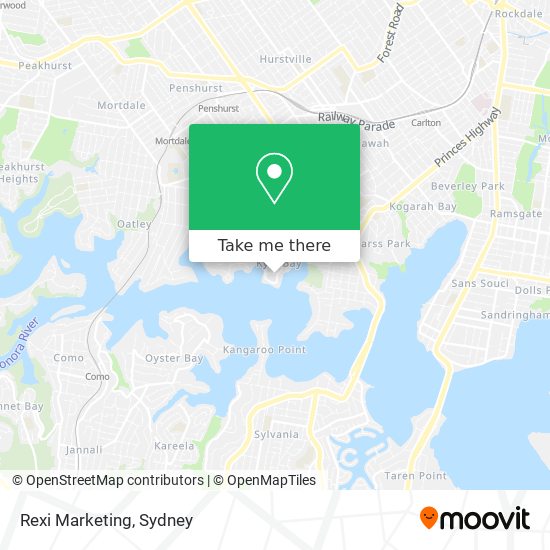 Rexi Marketing map