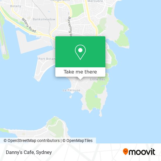 Danny's Cafe map