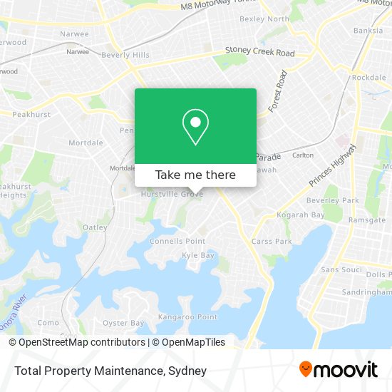 Mapa Total Property Maintenance