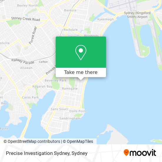 Precise Investigation Sydney map