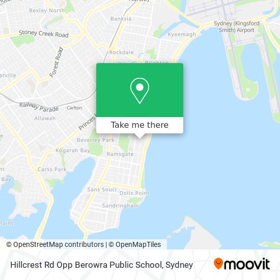 Hillcrest Rd Opp Berowra Public School map