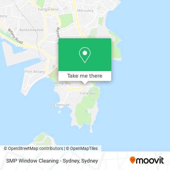 SMP Window Cleaning - Sydney map